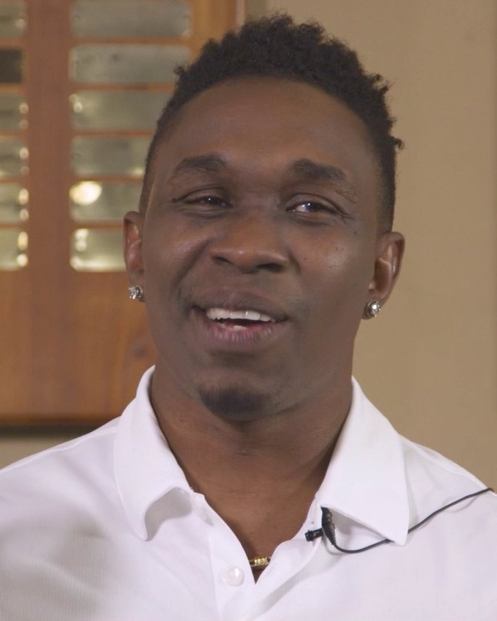Dwayne Bravo, from an XL Health video