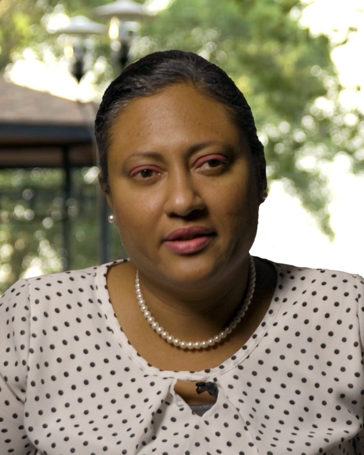 Nikisha Huggins, from an XL Health video