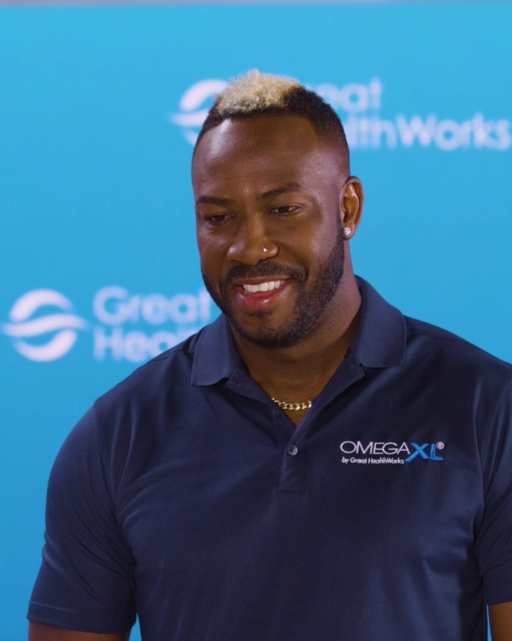Andre Russell, from an XL Health video